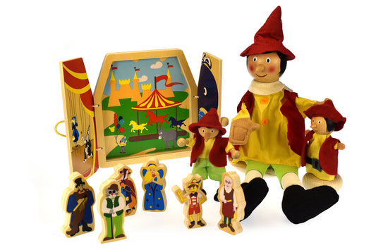 Pinocchio Puppet Parade & Storty Set Pack Of 4