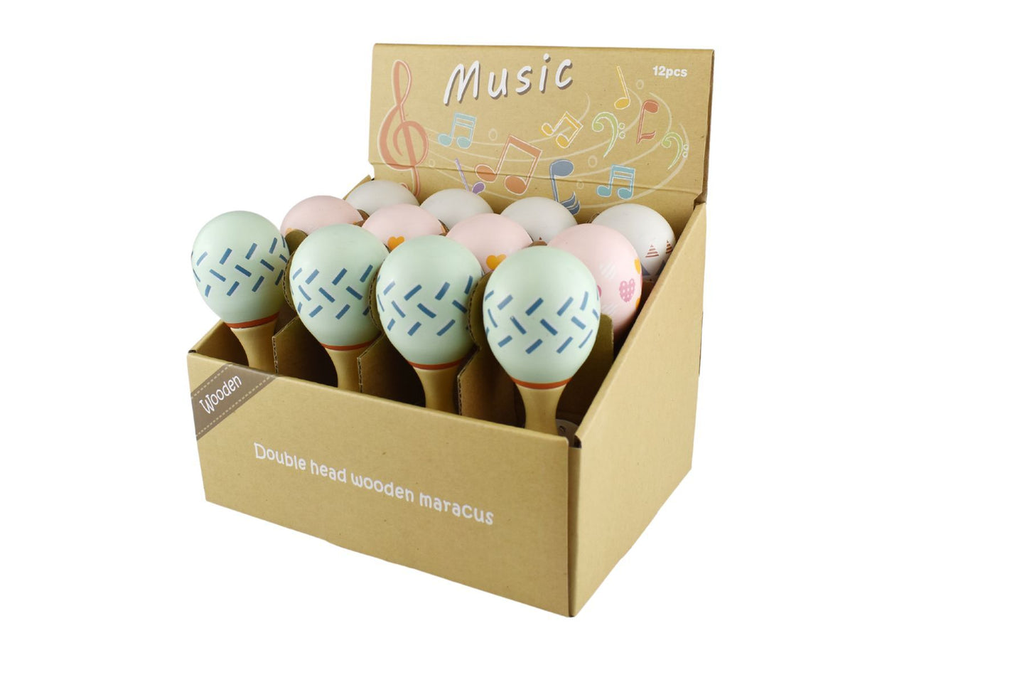 Calm & Breezy Maraca Rattle Double Ended