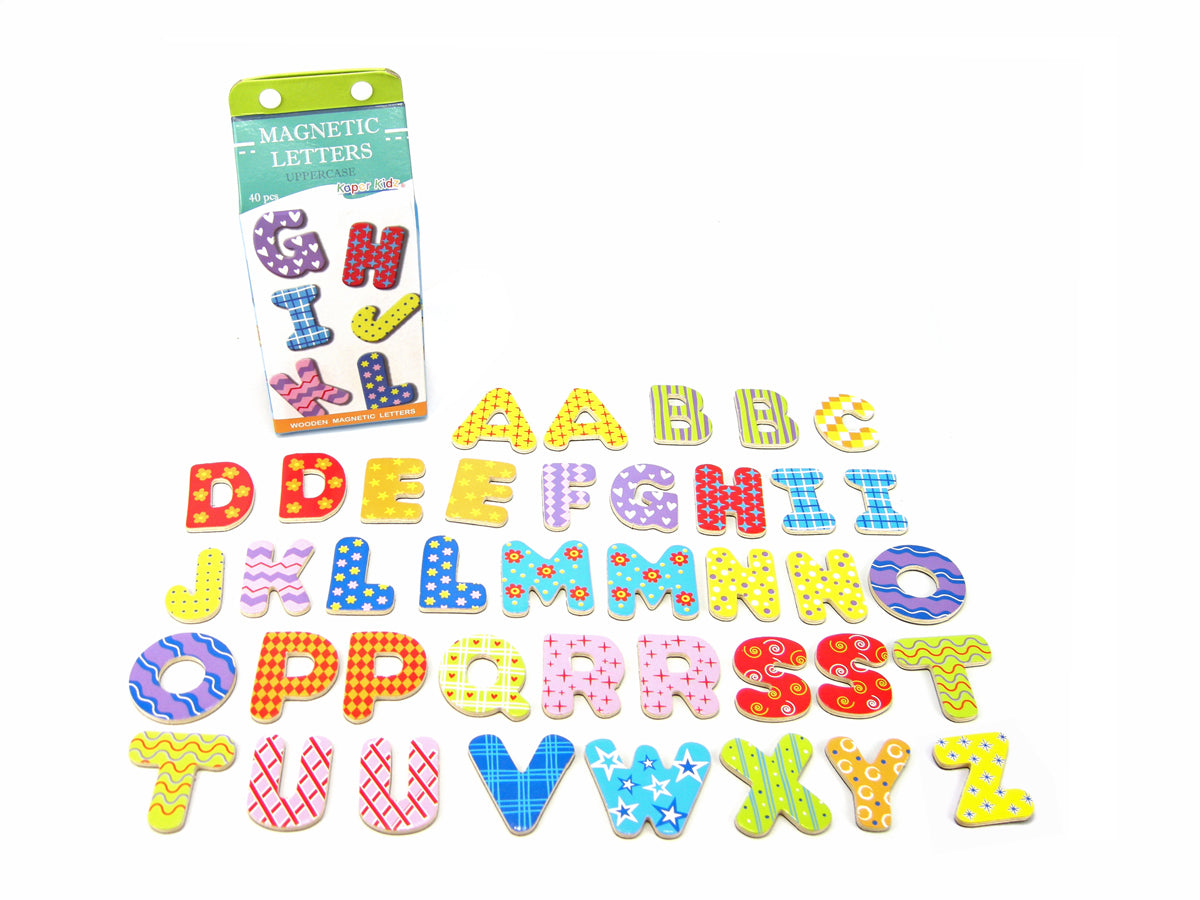 Milk Carton Magnetic Uppercase