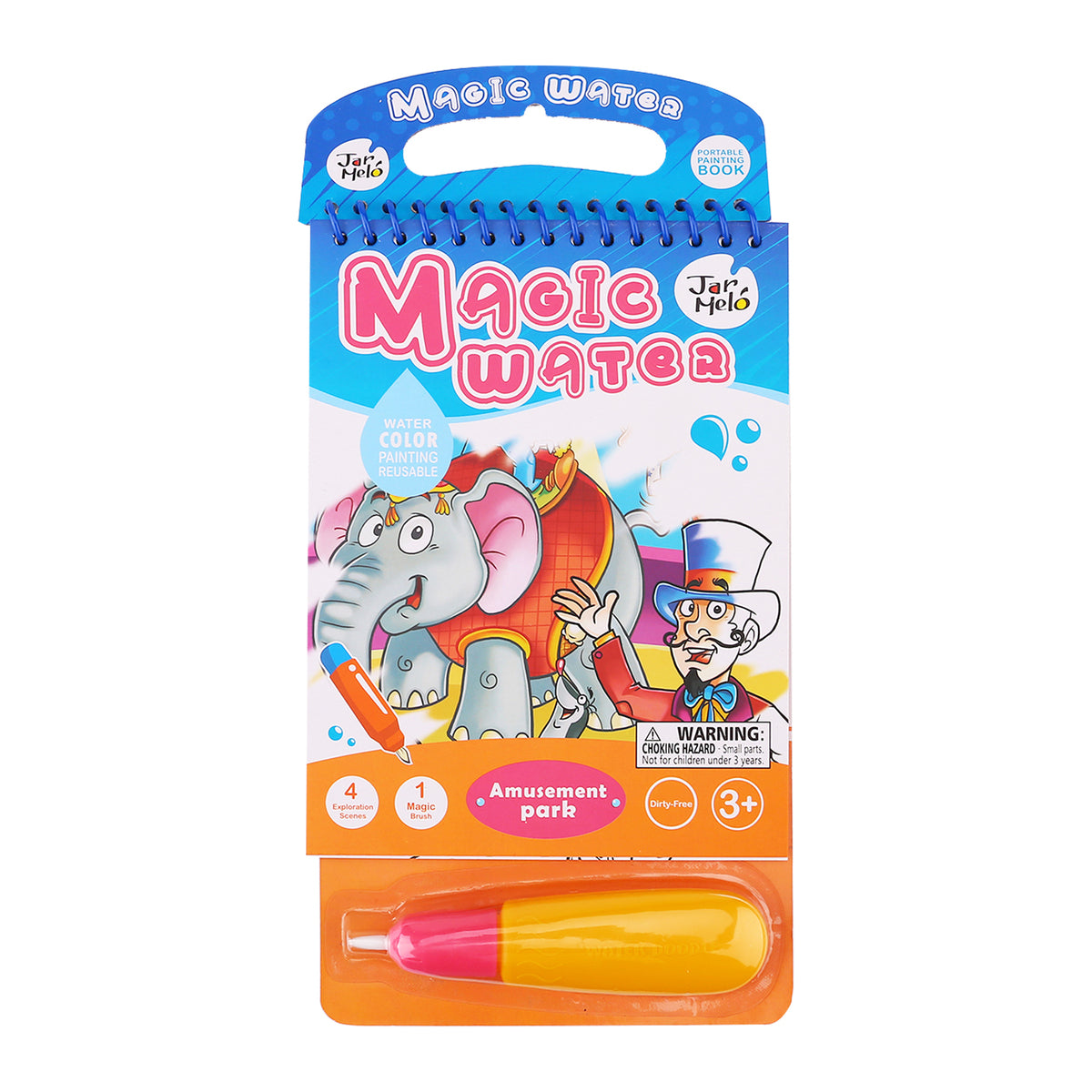 Magic Water Colouring Pad - Amusement Park