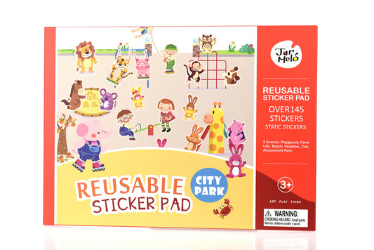 Reusable Sticker Pad Set - City Park