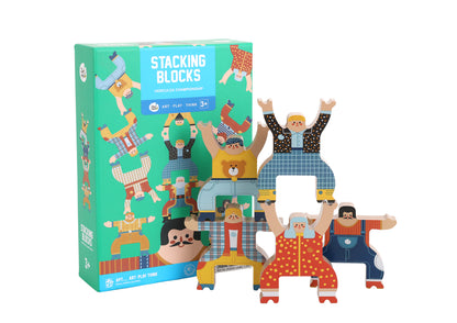 Hercules Club Stacking Blocks Game