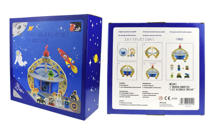 Ufo Spaceship Flying Saucer Playset