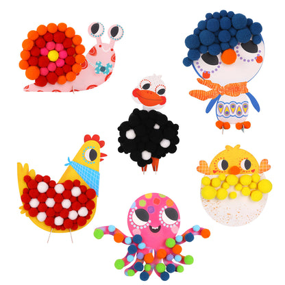 Pom-Pom Character Craft Kit