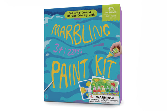 Marbling Paint - 6 Colours Craft Kit