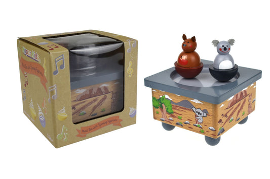 Dancing Magnetic Music Box Koala & Kangaroo