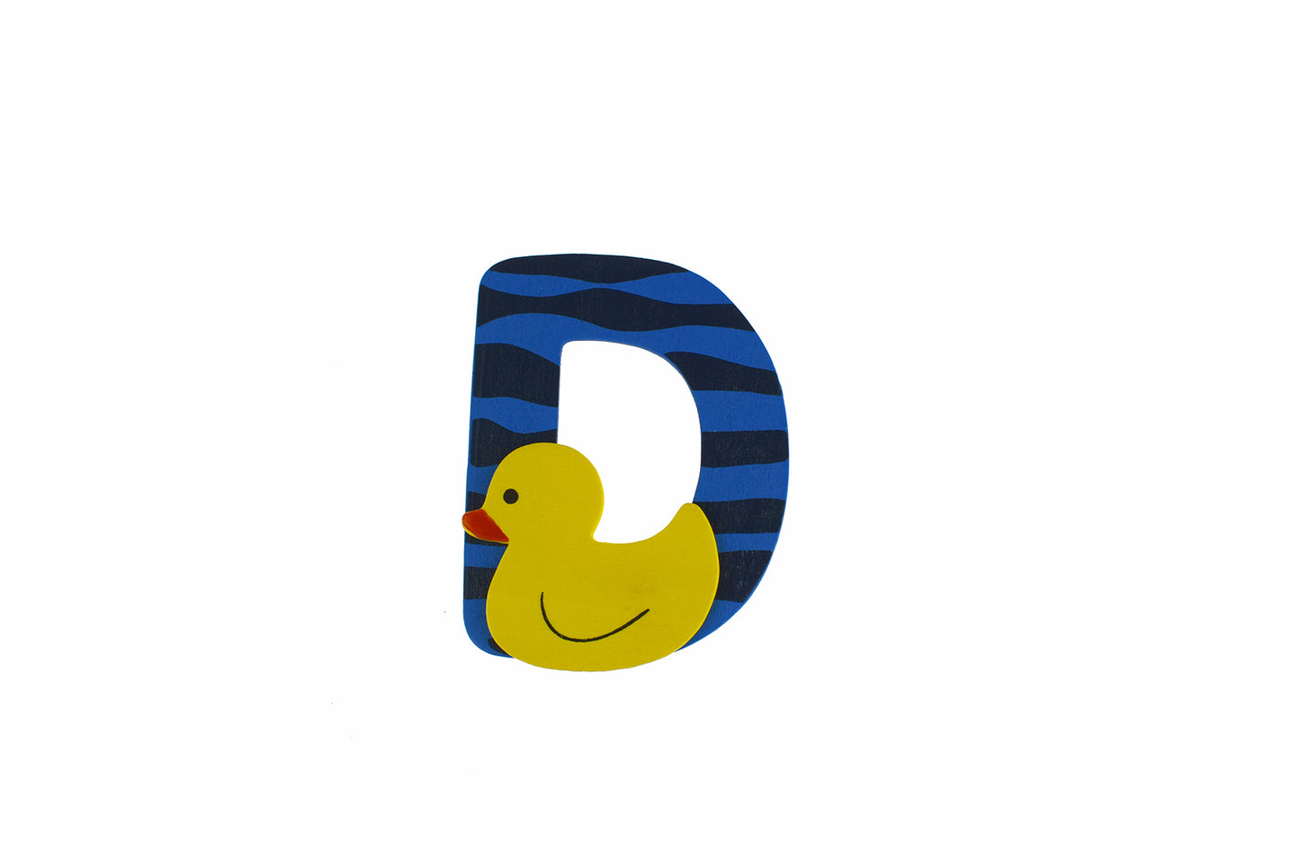 Animal Letter D Dark Blue