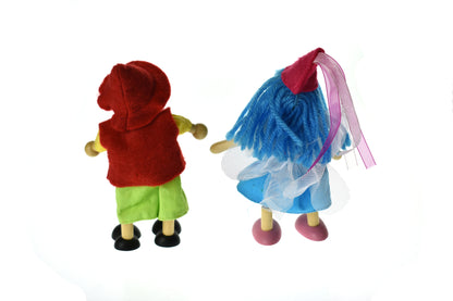 Pinocchio & Blue Fairy Flexi Doll