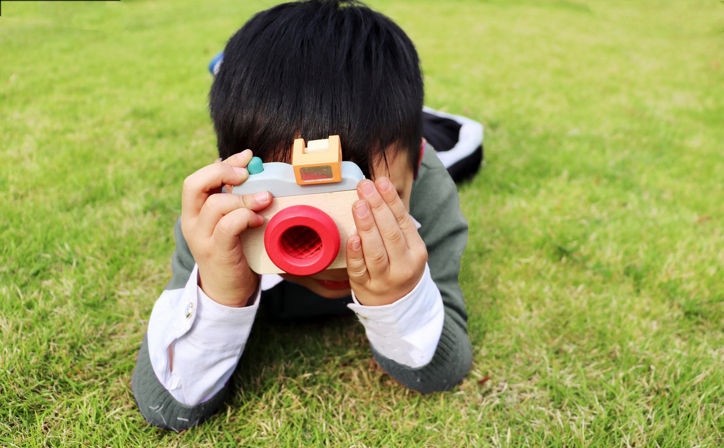 Wooden Camera Maroon