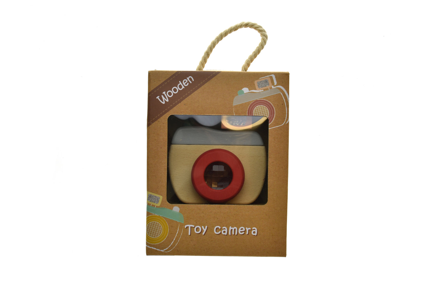 Wooden Camera Maroon