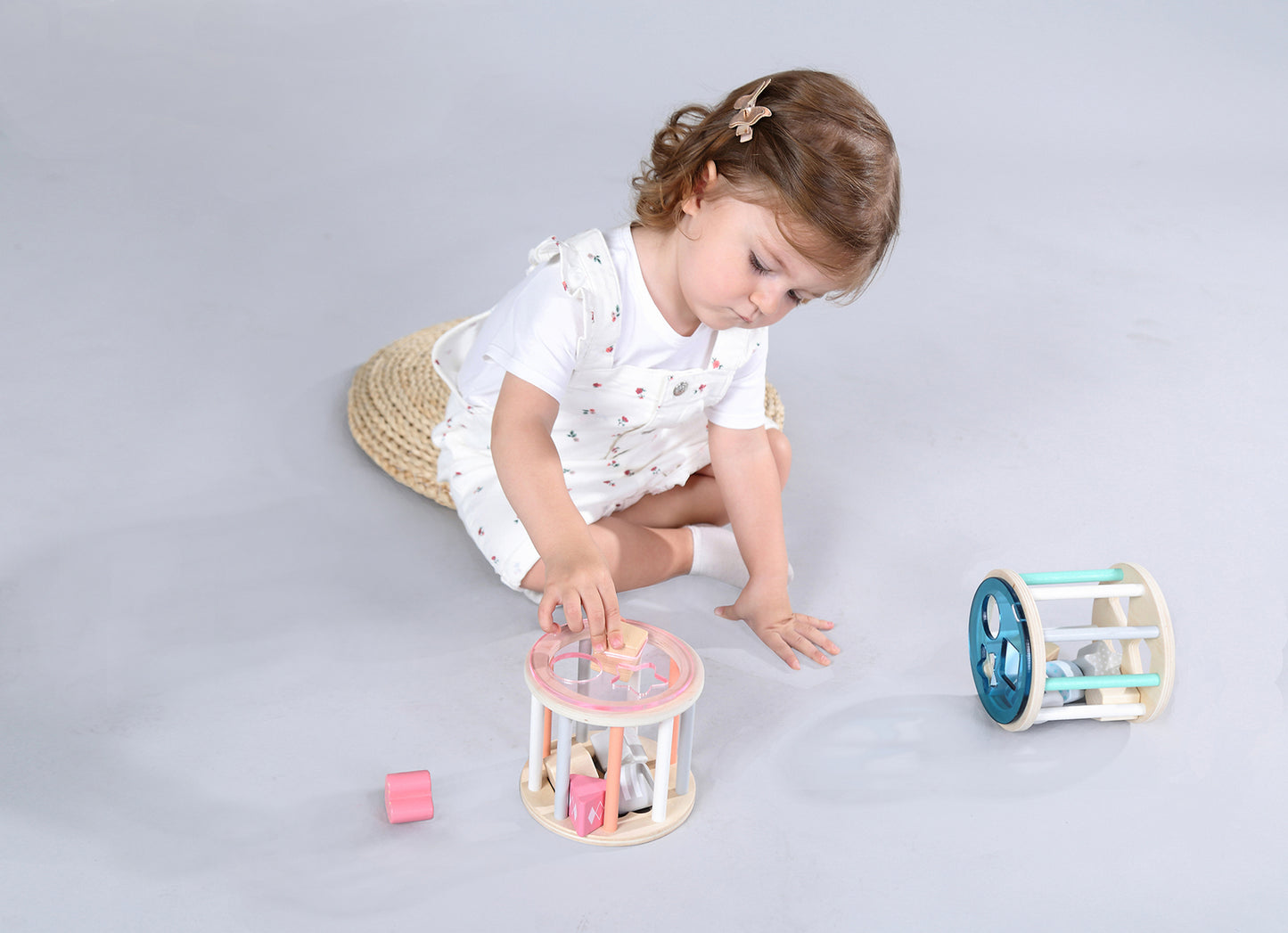 Calm & Breezy Rolling Shape Sorter Blue