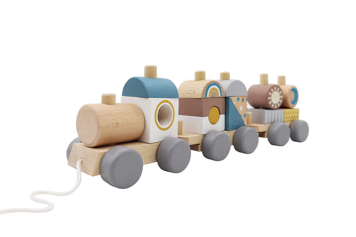 Calm & Breezy Stacking Block Train