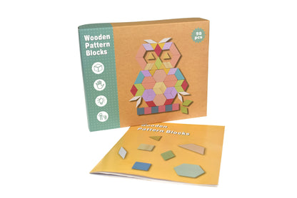 Calm & Breezy Wooden Pattern Blocks