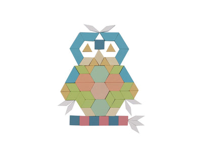 Calm & Breezy Wooden Pattern Blocks