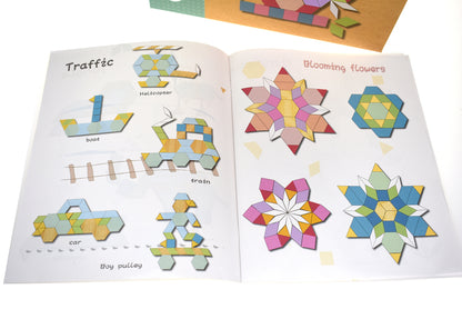 Calm & Breezy Wooden Pattern Blocks