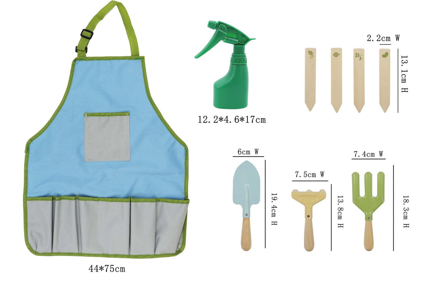 Calm & Breezy Kids Garden Tool Apron