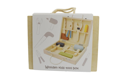 Calm & Breezy Wooden Kids Toolbox Boxed