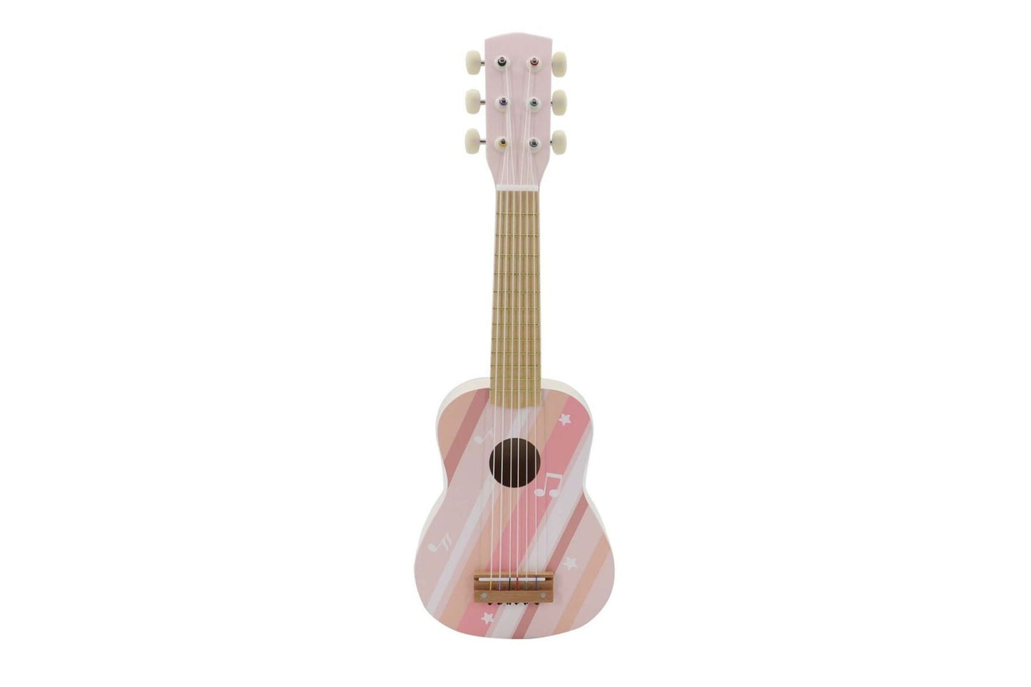 Calm & Breezy Wooden Guitar Tea Rose