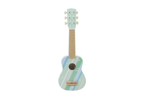 Calm & Breezy Wooden Guitar Misty Aqua