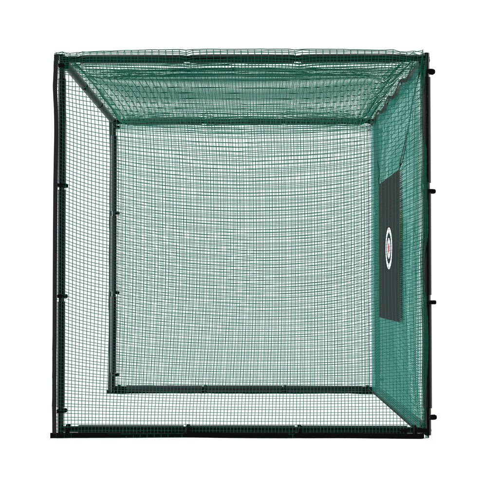 Golf Practice Cage 3M Hitting Net with Steel Frame Football Baseball Training