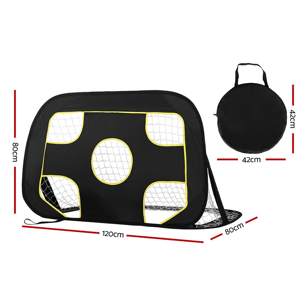 Everfit Soccer Goal Football Net Baseball Target Rebound Training Carry Bag