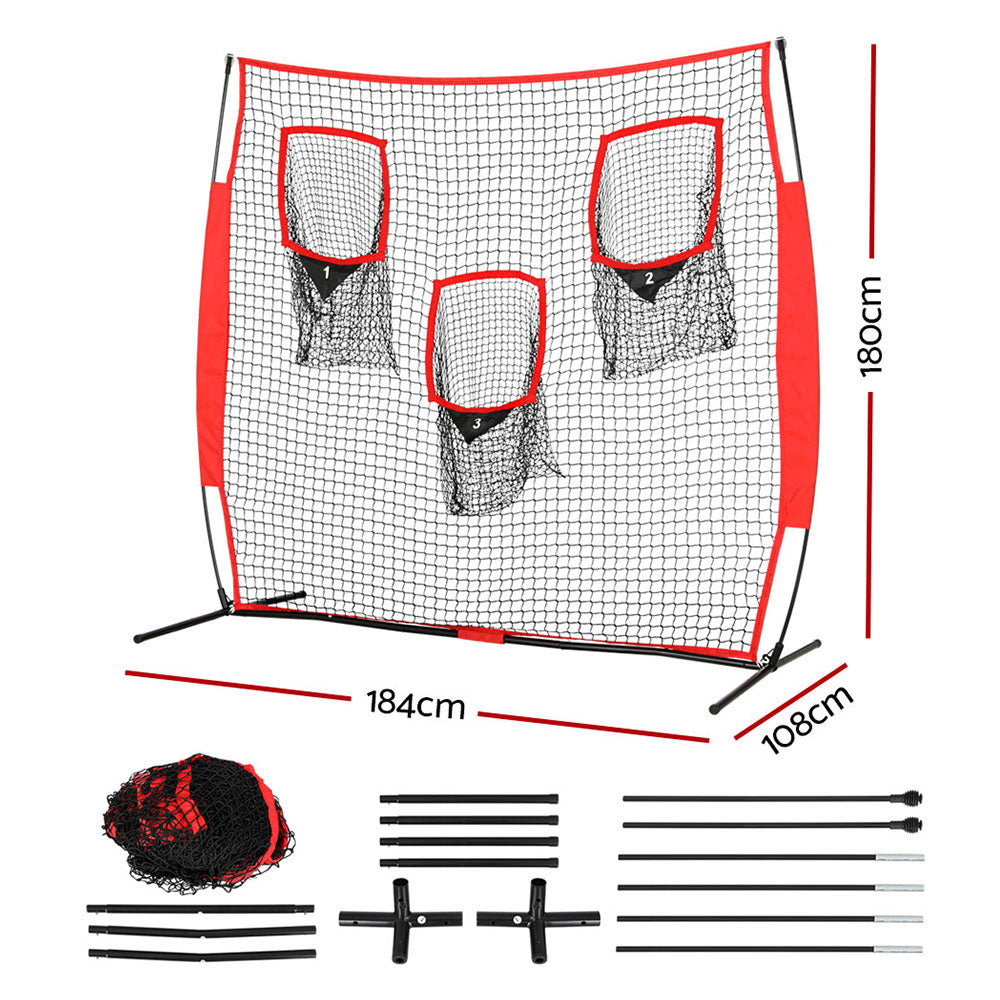 Everfit 1.8M Soccer Football Goal Net Tennis Baseball Netting Outdoor Training