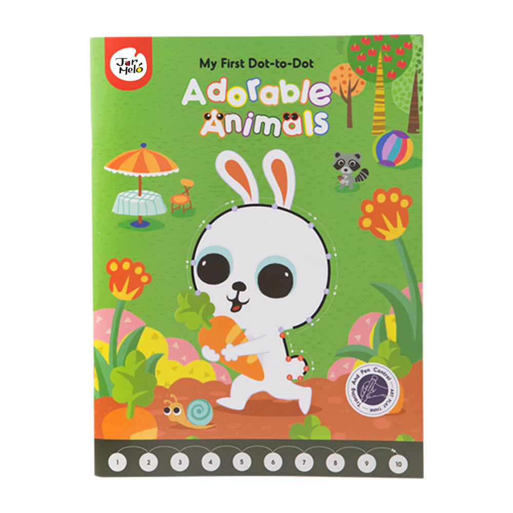 Bulk 3 Dot-To-Dot Animals/Colouring/Drawing Books