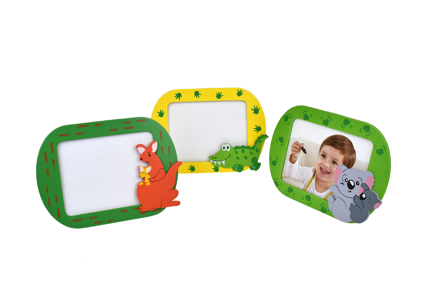 Koala Kangaroo And Crocodile Photo Frame