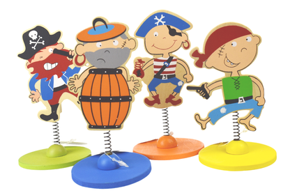 Price For 6 Assorted Pirate Memo Clip Stand