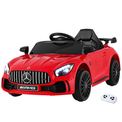 Kids Ride On Car Mercedes-Benz AMG GTR Electric Toy Cars 12V Red