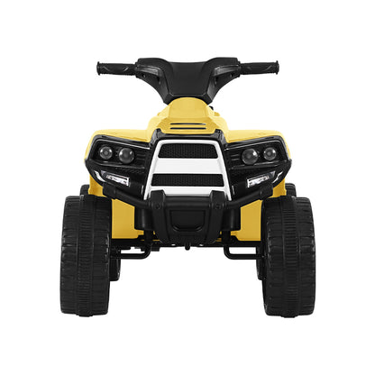 Rigo Kids Ride On ATV Quad Motorbike Car 4 Wheeler Electric Toys Battery Yellow