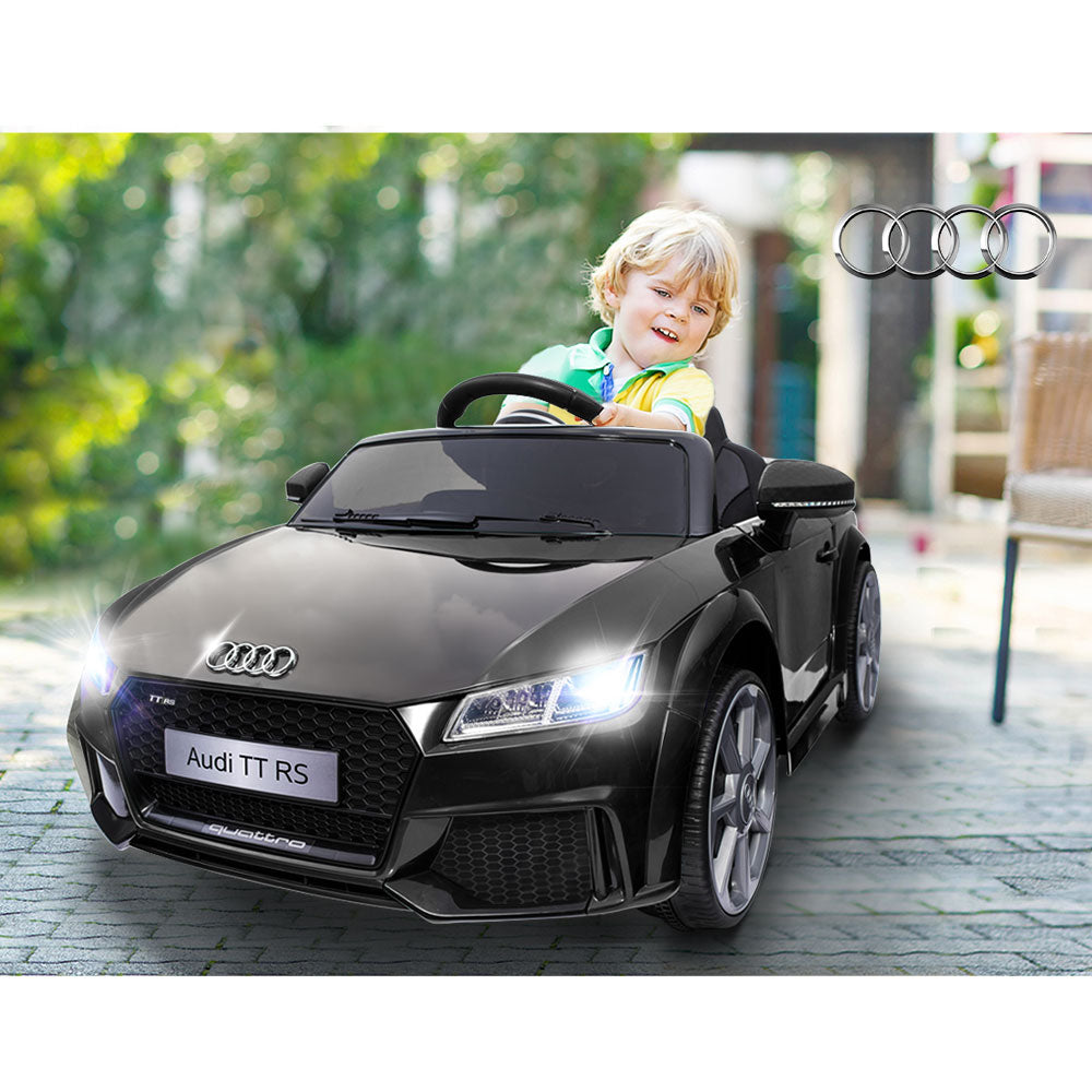 Kids Ride On Car Audi Licensed TT RS Black