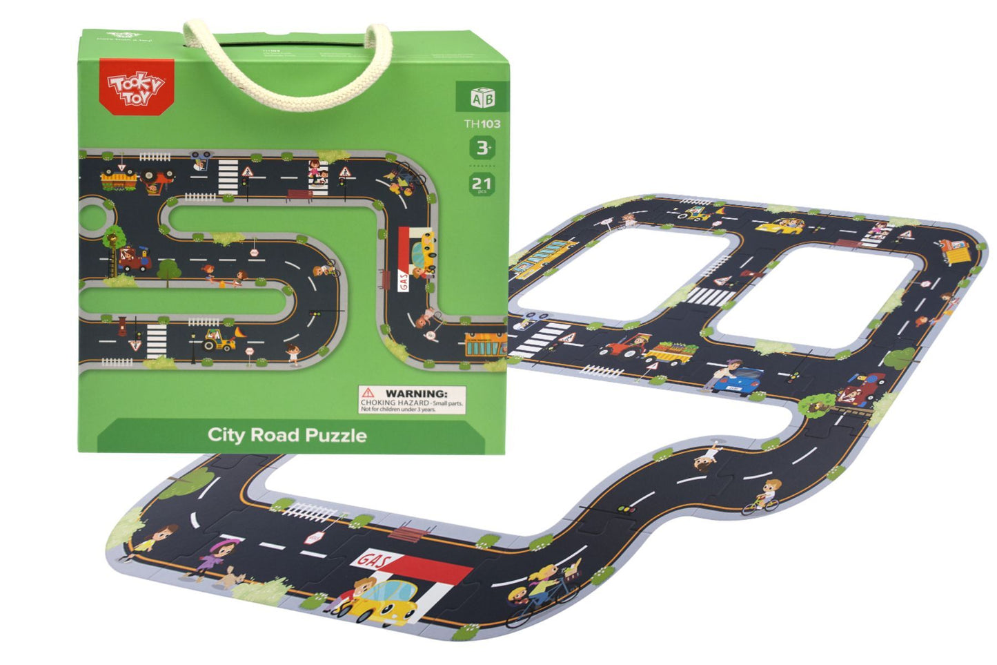 City Road Puzzle Playmat