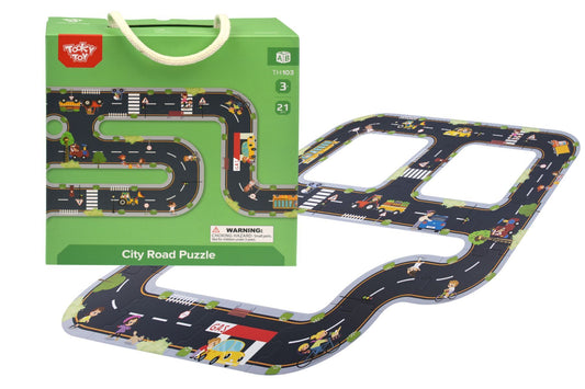 City Road Puzzle Playmat