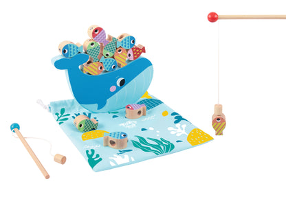 Multifunction Fishing & Stacking Game