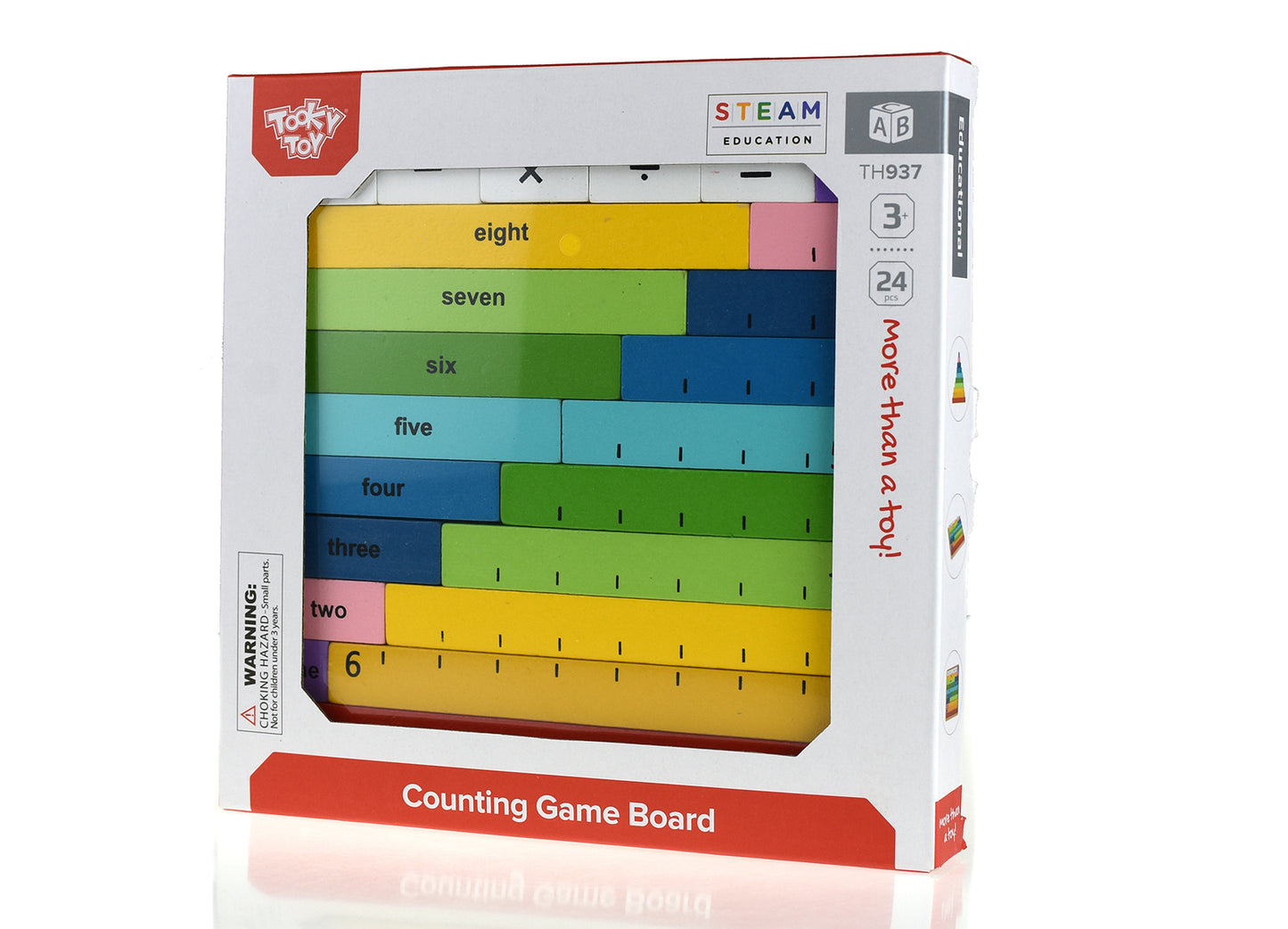 Maths Learning Rods Counting Game Board