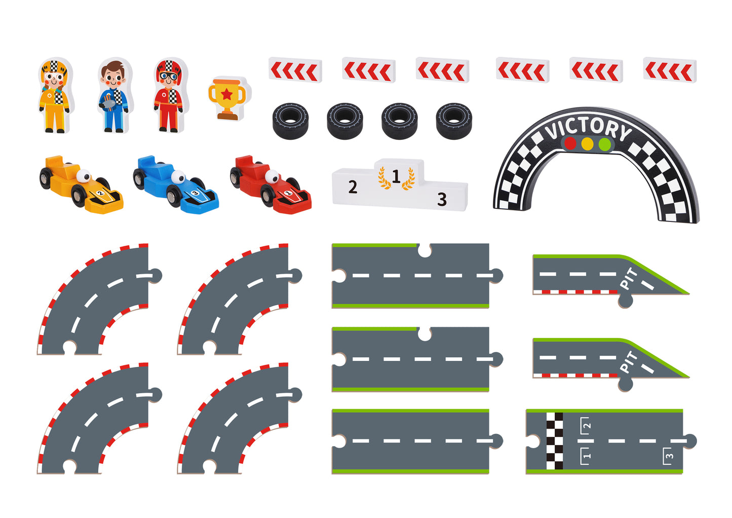 Formula Racing Puzzle Playmat