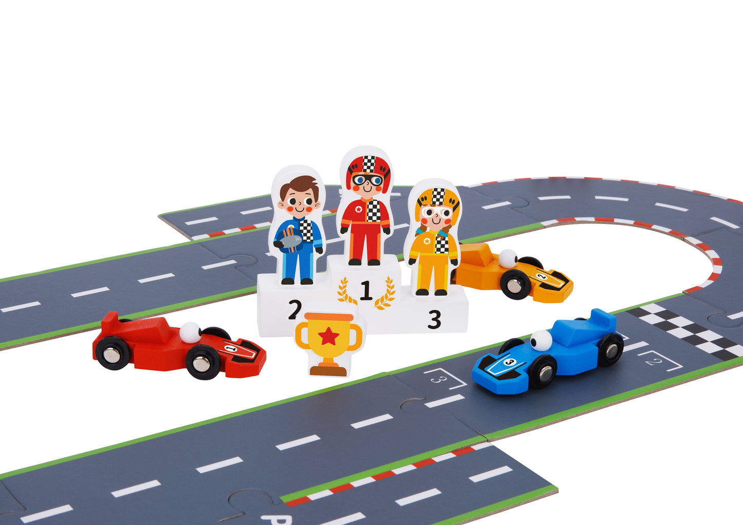 Formula Racing Puzzle Playmat