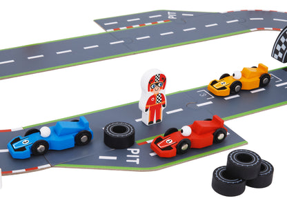 Formula Racing Puzzle Playmat