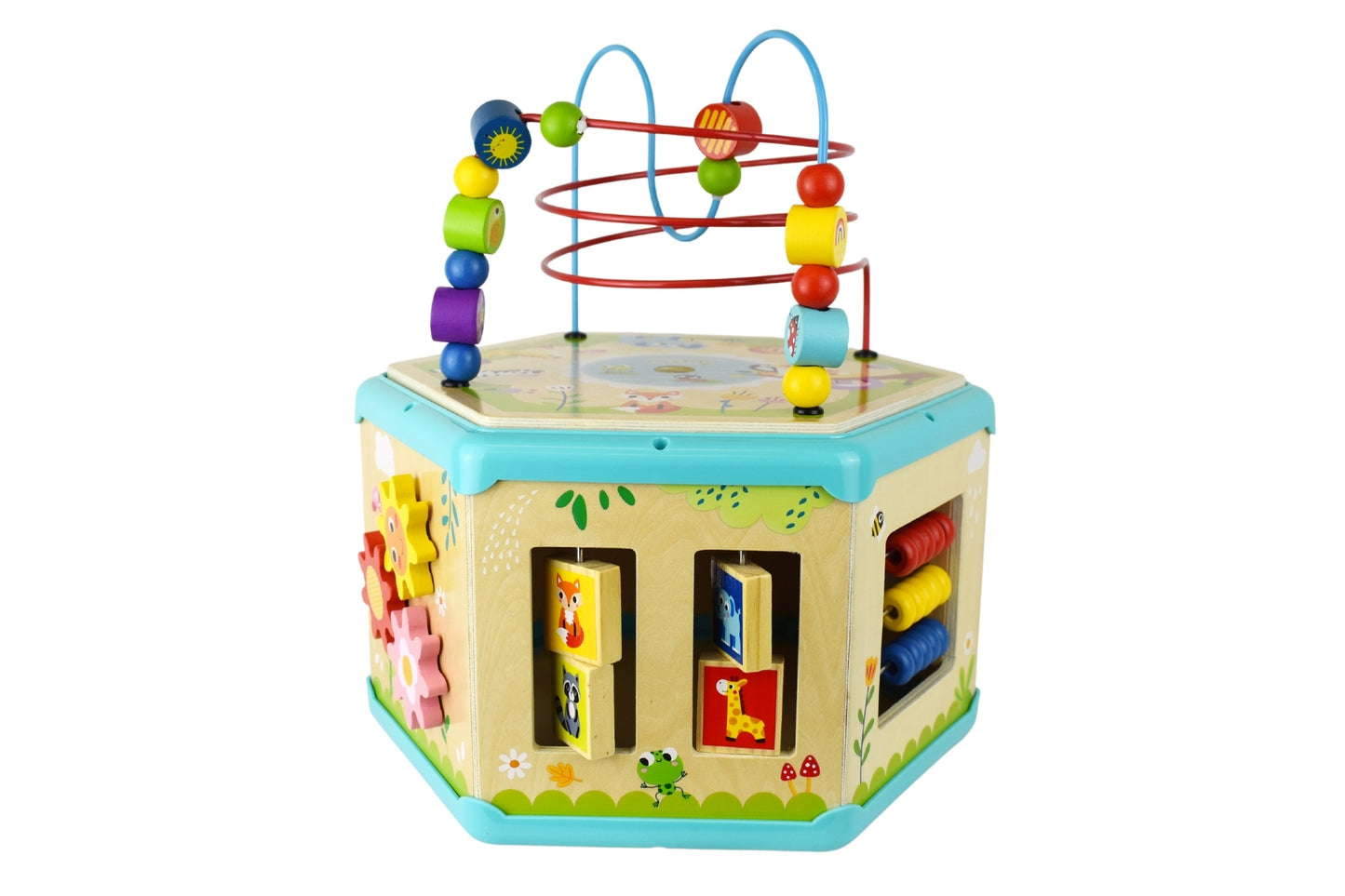 7 In 1 Activity Cube Hexagon