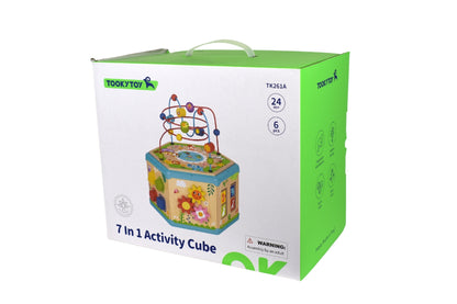 7 In 1 Activity Cube Hexagon