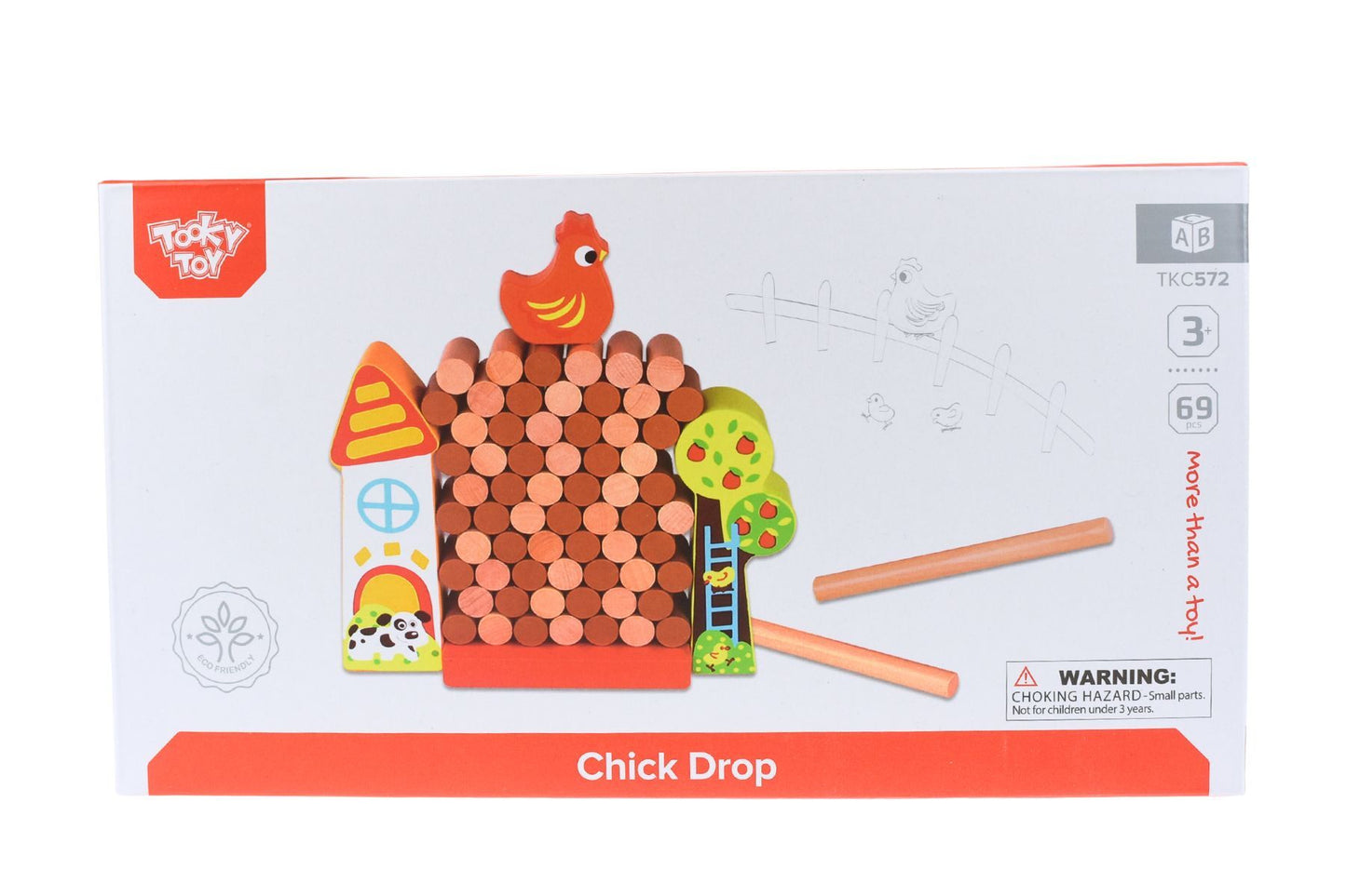 Jenga Chick Drop Farm Game