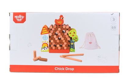 Jenga Chick Drop Farm Game