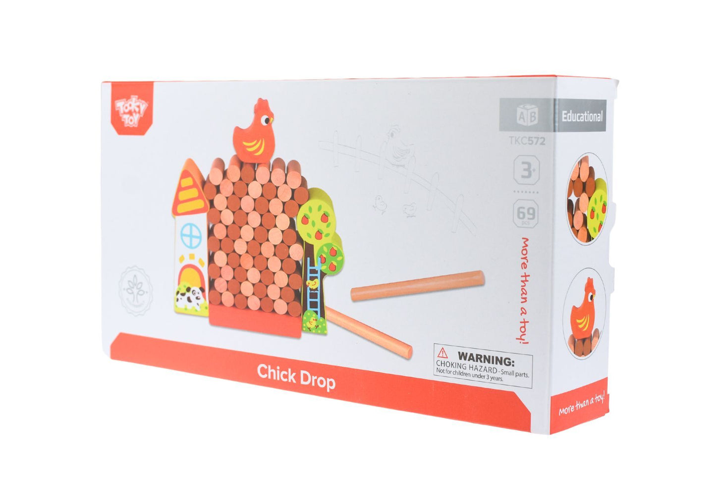 Jenga Chick Drop Farm Game