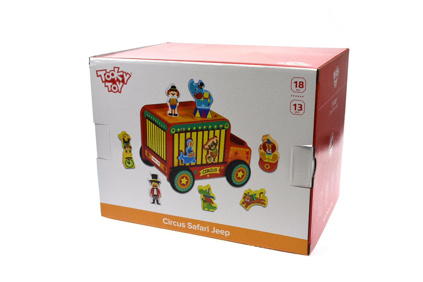 Circus Safari Jeep Truck Shape Sorter