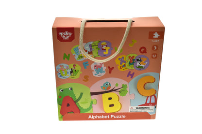 Alphabet Puzzle In Carry Box