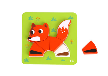 6 In 1 Mini Animal Puzzle