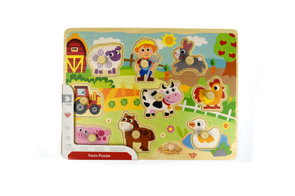 Farm Peg Puzzle