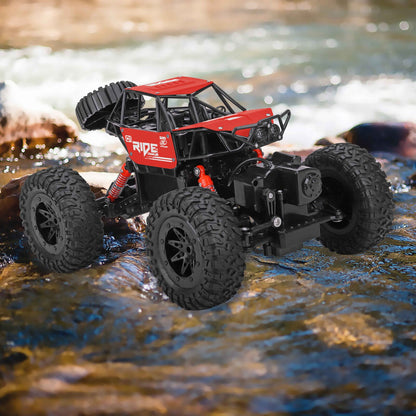 Remote Control Waterproof Amphibious Car (Red) - For All Terrains