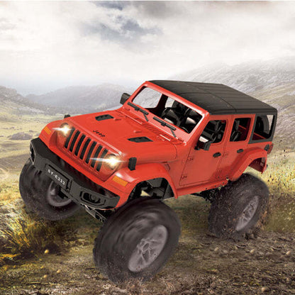 Remote Control Jeep Rock Crawler (Red), Model Toy Car